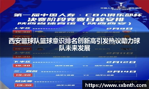 西安篮球队篮球意识排名创新高引发热议助力球队未来发展